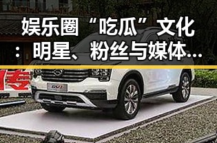娱乐圈“吃瓜”文化：明星、粉丝与媒体的复杂关系
